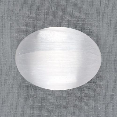 Selenite Palm Stone – Gateway to Stillness