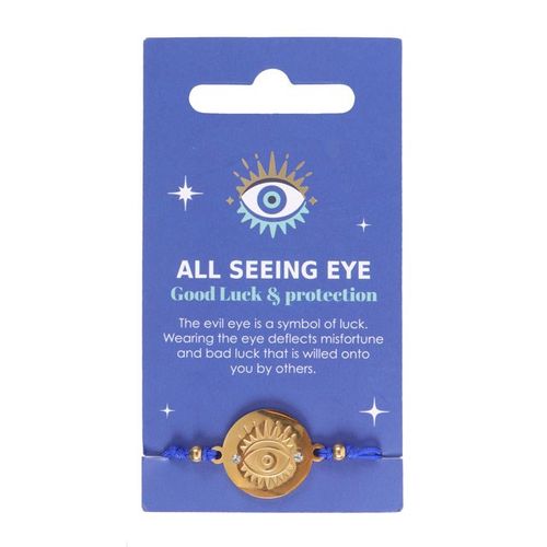 All Seeing Eye Protection Bracelet – Deflect Negativity, Carry Sacred Watchfulness